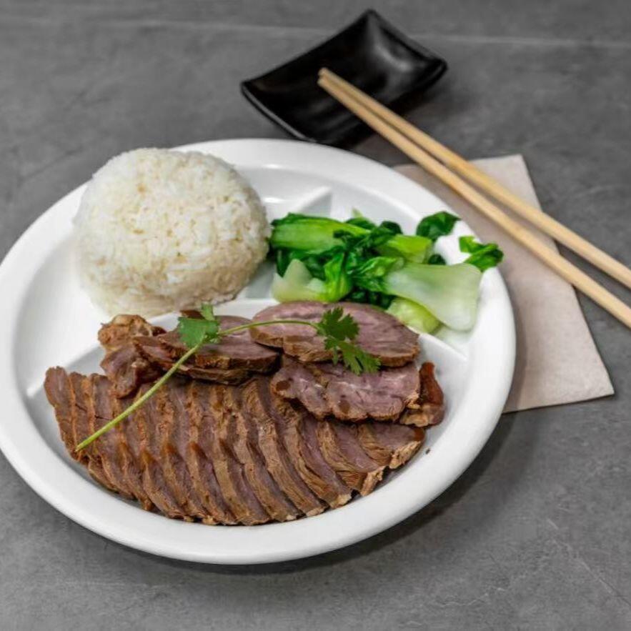 Braised Beef w. Rice